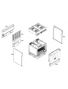 Outside Parts parts for Thermador Gas Range PRL304EG03 from AppliancePartsPros.com