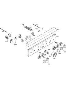 Front Panel parts for Thermador Gas Range PRL304EG04 from AppliancePartsPros.com
