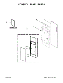 Control Panel Parts parts for Maytag Microwave/Hood Combo MMV1174FW1 from AppliancePartsPros.com