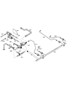 Gas Supply Assy parts for Thermador Gas Range PRL364EDG05 from AppliancePartsPros.com