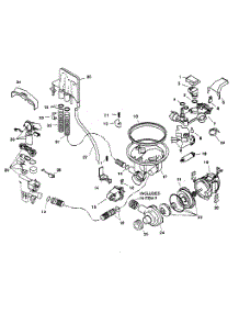 Component Assy parts for Bosch Dishwasher SHU9922UC/12 from AppliancePartsPros.com