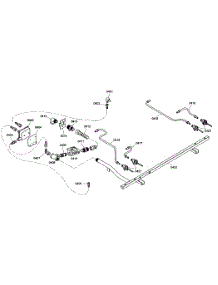 Gas Supply parts for Thermador Gas Range PRL364EDH02 from AppliancePartsPros.com