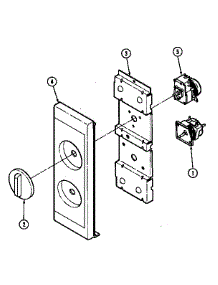 Control Panel parts for Maytag Countertop Microwave DM5H-3 from AppliancePartsPros.com
