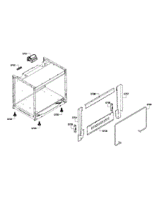 Frame Assy parts for Thermador Gas Range PRL366GH-01 from AppliancePartsPros.com