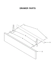 Drawer Parts parts for Jenn-Air Electric Range JES1750FS1 from AppliancePartsPros.com