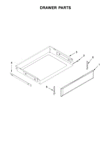 Drawer Parts parts for Maytag Electric Range MER8800FB1 from AppliancePartsPros.com