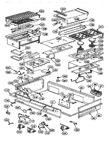 Cooktop parts for Thermador Electric Range PRSE48-6GD from AppliancePartsPros.com
