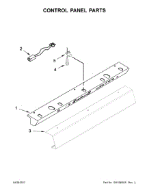 Control Panel Parts parts for Jenn-Air Side-By-Side Refrigerator JS42NXFXDE01 from AppliancePartsPros.com