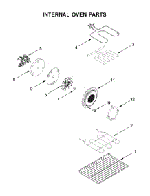 Internal Oven Parts parts for Maytag Electric Range YMET8800FZ01 from AppliancePartsPros.com