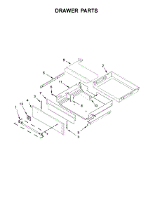 Drawer Parts parts for Maytag Electric Range YMES8800FZ1 from AppliancePartsPros.com