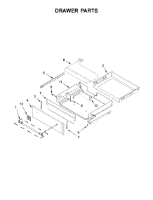 Drawer Parts parts for Maytag Electric Range YMES8800FZ2 from AppliancePartsPros.com