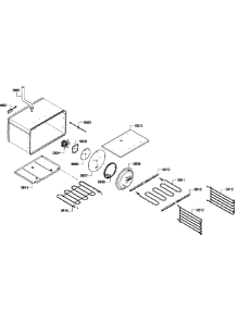 Oven Assy parts for Thermador Range PRD366GHU/02 from AppliancePartsPros.com