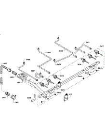 Manifold Asy parts for Thermador Range PRD366GHU/02 from AppliancePartsPros.com