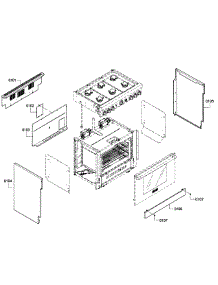 Main Assy parts for Thermador Range PRD366GHU/09 from AppliancePartsPros.com