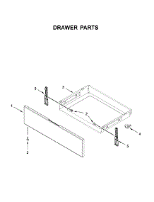 Drawer Parts parts for Maytag Gas Range MGR6600FZ1 from AppliancePartsPros.com