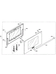 Door Assy parts for Thermador Range PRD366GHU/09 from AppliancePartsPros.com