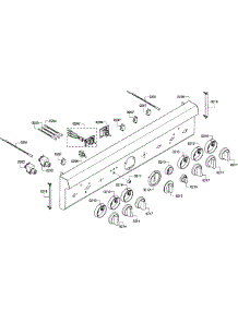 Control Panel parts for Thermador Range PRD366GHU/13 from AppliancePartsPros.com