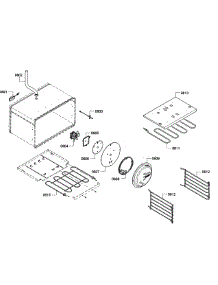 Oven Assy parts for Thermador Range PRD366GHU/13 from AppliancePartsPros.com