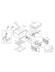 Heating Element / Lamp parts for Thermador Range PRD48JDSGU/01 from AppliancePartsPros.com