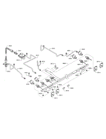 Manifold / Tubes parts for Thermador Range PRD48JDSGU/12 from AppliancePartsPros.com