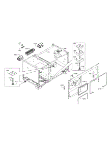 Blower Fan / Door Latch parts for Thermador Range PRD48JDSGU/12 from AppliancePartsPros.com
