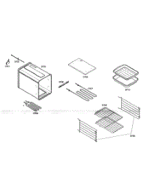 Small Oven parts for Thermador Range PRD486EDG01 from AppliancePartsPros.com