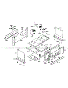 Mounting parts for Thermador Range PRD486EDG01 from AppliancePartsPros.com