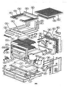 Cabinet parts for Thermador Electric Range PRSG304S from AppliancePartsPros.com