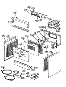 Control / Door And Trims parts for Thermador Electric Range PRSG304S from AppliancePartsPros.com