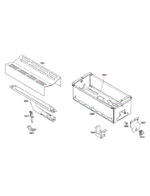 Small Oven Burner parts for Thermador Gas Range PRG486EDG01 from AppliancePartsPros.com