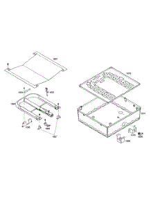 Large Oven Burner parts for Thermador Gas Range PRG486EDG01 from AppliancePartsPros.com