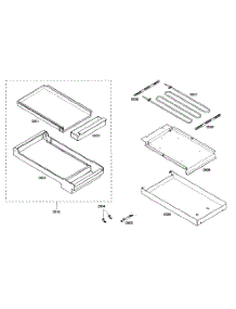 Griddle parts for Thermador Gas Range PRG486EDG01 from AppliancePartsPros.com