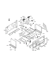 Mounting parts for Thermador Gas Range PRG486EDG01 from AppliancePartsPros.com