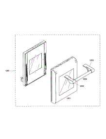 Small Door parts for Thermador Gas Range PRG486EDG01 from AppliancePartsPros.com
