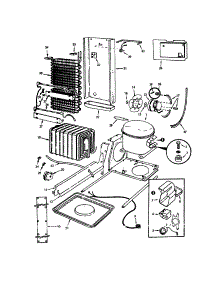 Unit And System parts for Jenn-Air Side-By-Side Refrigerator JRSD225-9Q20A from AppliancePartsPros.com