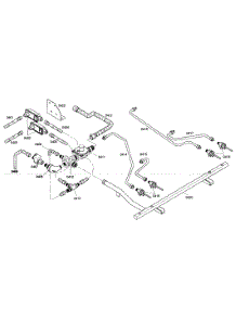Connections parts for Thermador Gas Range PRL304EG02 from AppliancePartsPros.com