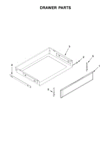 Drawer Parts parts for Maytag Electric Range YMER8800FW1 from AppliancePartsPros.com
