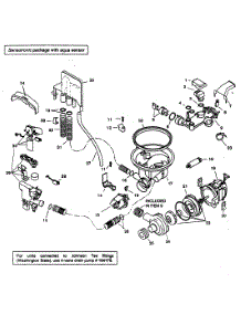 Component Assy parts for Bosch Dishwasher SHX46A05UC/14 from AppliancePartsPros.com