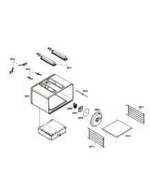 Oven 1 parts for Thermador Gas Range PRL366EG02 from AppliancePartsPros.com