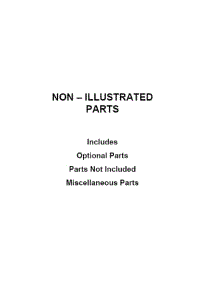 Optional Parts (Not Included) parts for Maytag Gas Range MGR6600FW1 from AppliancePartsPros.com