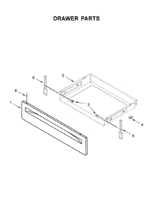 Drawer Parts parts for Maytag Gas Range MGR6600FW1 from AppliancePartsPros.com