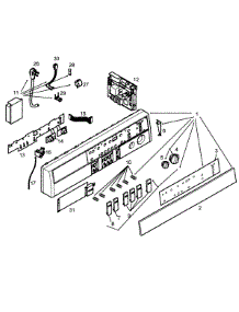 Control Panel parts for Bosch Dryer WTA3500UC/10 from AppliancePartsPros.com