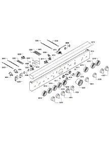 Control Panel parts for Thermador Gas Range PRL486EDPG-01 from AppliancePartsPros.com