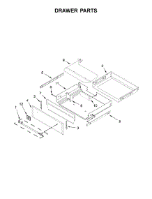 Drawer Parts parts for Maytag Electric Range MES8800FZ2 from AppliancePartsPros.com