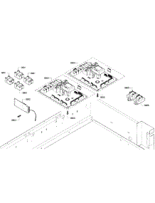 Pcb's Assy parts for Thermador Range PRD484EEHU/01 from AppliancePartsPros.com