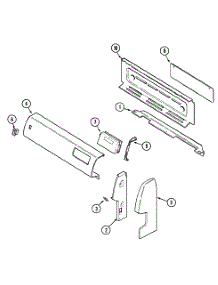 Control Panel parts for Maytag Gas Range GA31713WAM from AppliancePartsPros.com