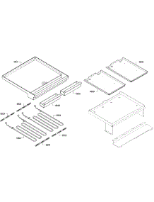 Grid Assy parts for Thermador Range PRD484EEHU/01 from AppliancePartsPros.com