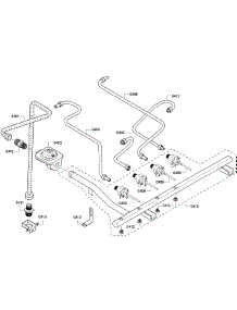 Manifold parts for Thermador Range PRD484EEHU/01 from AppliancePartsPros.com