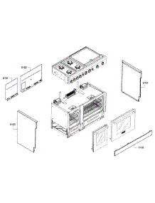 Main Assy parts for Thermador Range PRD484EEHU/01 from AppliancePartsPros.com