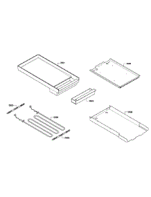 Griddle Assy parts for Thermador Range PRD486EDPG/01 from AppliancePartsPros.com